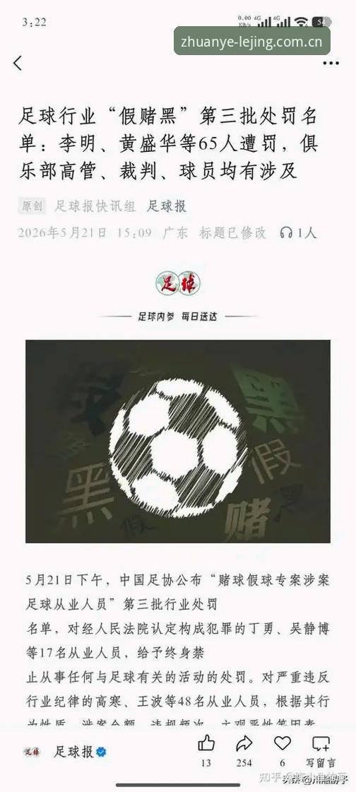 资深球迷的深度剖析：从足协第三批禁足名单看中国足球的治理升级